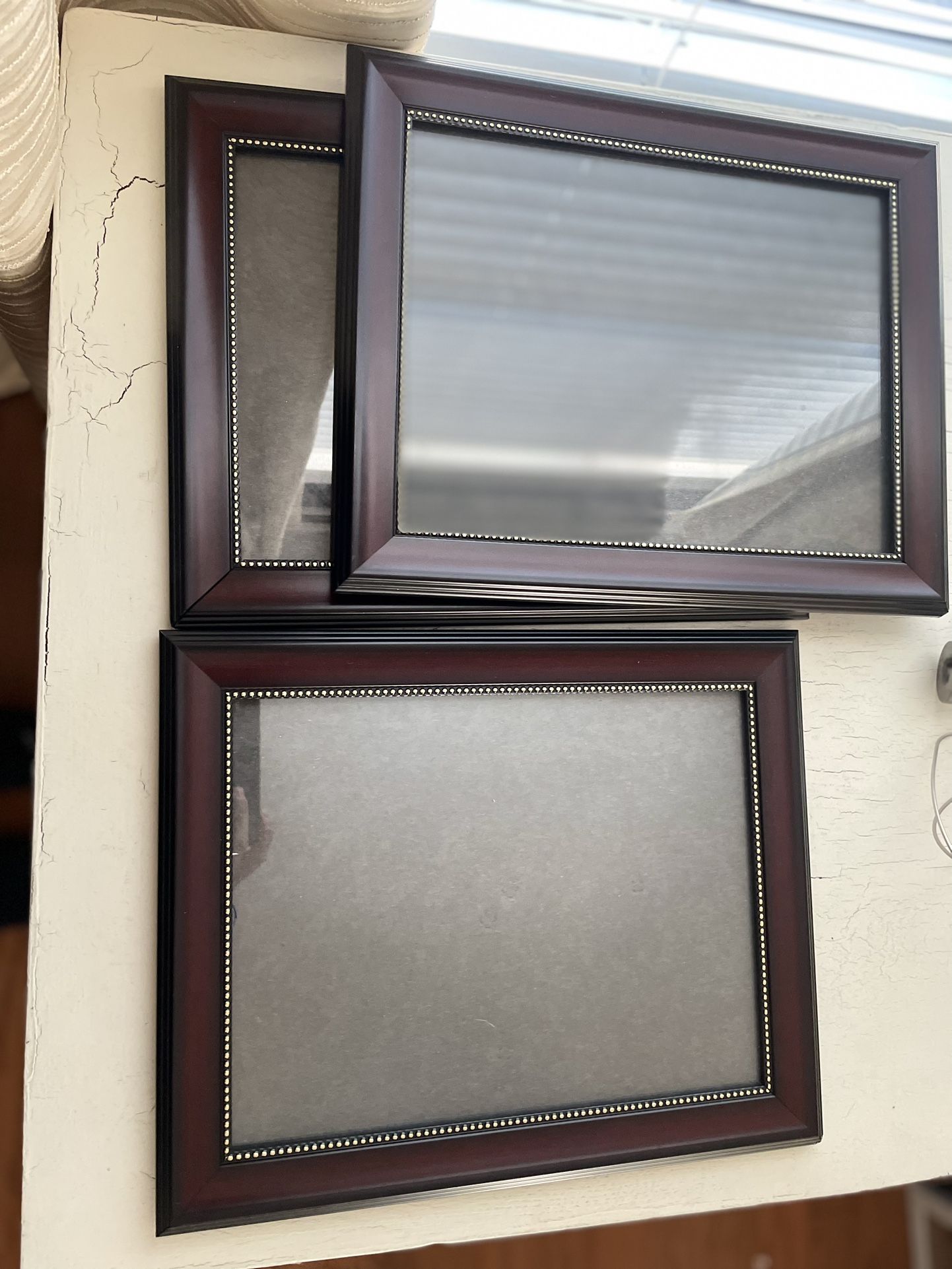 Sophisticated Set of 3 Black Document Frames - 8.5x11