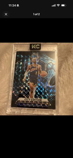 2023-2024 Shai Gilgeous-Alexander Panini mosaic Genesis city edition