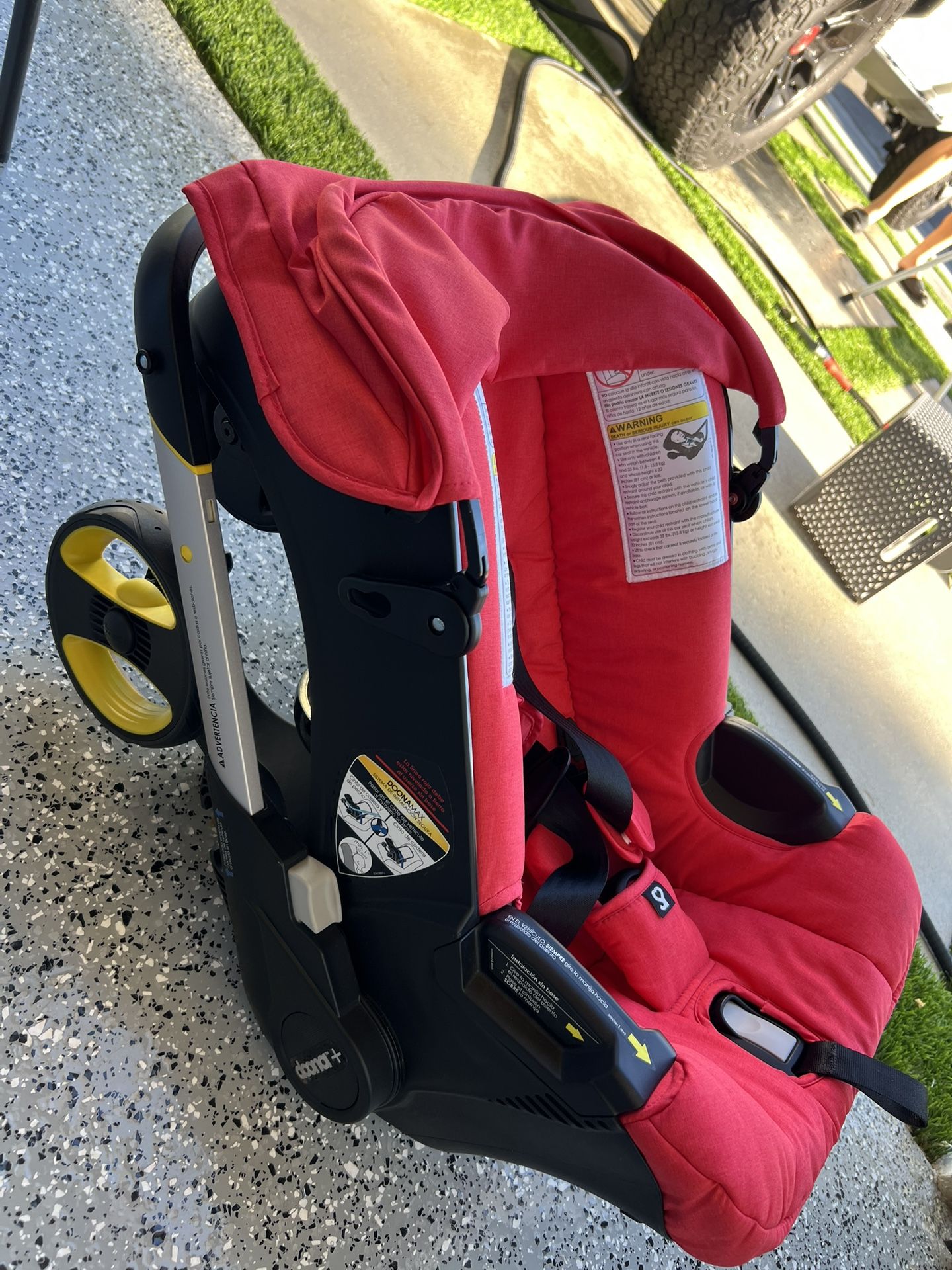 DOONA CAR SEAT STROLLER | HAZEL & FAWN INFANT CAR SEAT AND STROLLER WITHOUT BASE