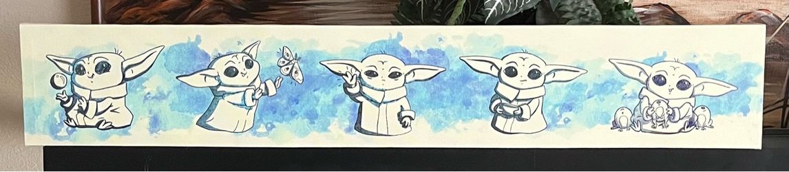 Baby Yoda Canvas
