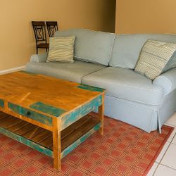 Living Room Couch + Coffee Table