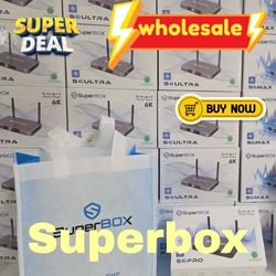 SUPERBOX SUPER BOX S6PRO S6 Max 1 YEAR WARRANTY TV BOX WHOLESALE AVAILABILITY 