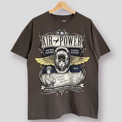 AIR POWER NAVAL AVIATION TEE SIZE LARGE