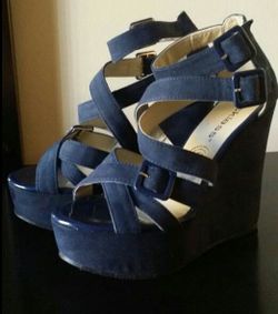Blue heel