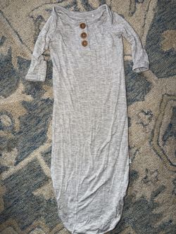 Posh Peanut 0-3 Months Infant Gown Bamboo Spandex