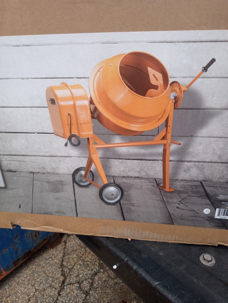 Cement Mixer Mezcladora De Cemento