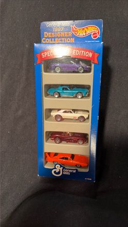 Hot Wheels 1997 General Mills Designer Collection 5-Pack