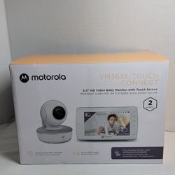 Motorola VM36XL Touch Connect, 5.0” HD video baby With Touch Screen