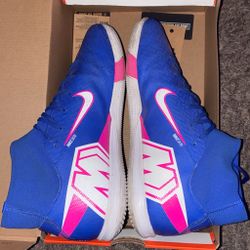 Nike superfly academy blue & pink football boots 10.5