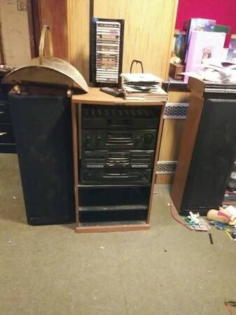 1980 Vintage Pioneer complete home stereo system with floor speakers ...