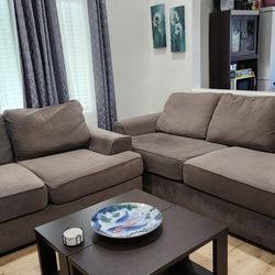 Love Seat and Sofa Set