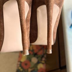 Steve Madden brown Suede heels 