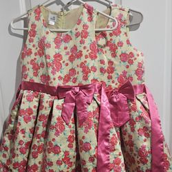 Floral Satin Dresses 