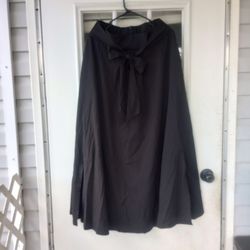 Long black Skirt size L
