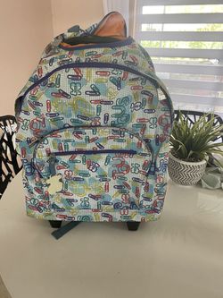 Tous rolling backpack