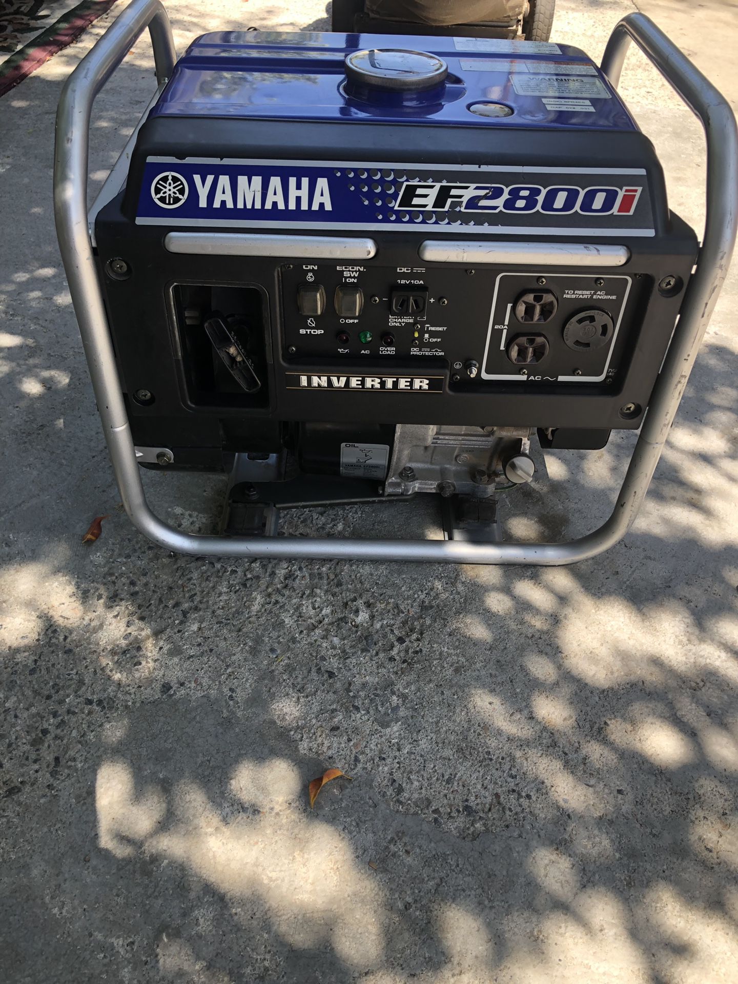 Commercial Yamaha ef2800i inveter super quiet $575