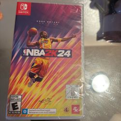 Brand New NBA 2k24 Nintendo Switch Game 
