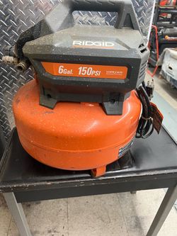 Ridgid 6 gallon 150PSI Pancake Compressor