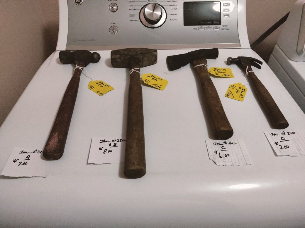 One Hammer Left Item A Hammer.