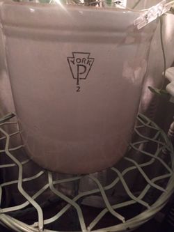 Rare Vintage York 2 Gallon Stoneware