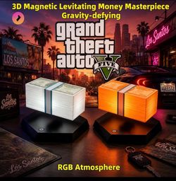 Levitating GTA money lamp