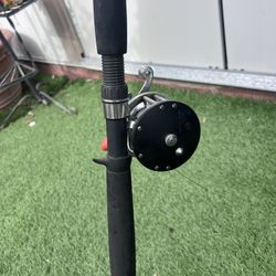 Penn 60 Long Beach Reel With Berkley Big Game 7’6” Rod