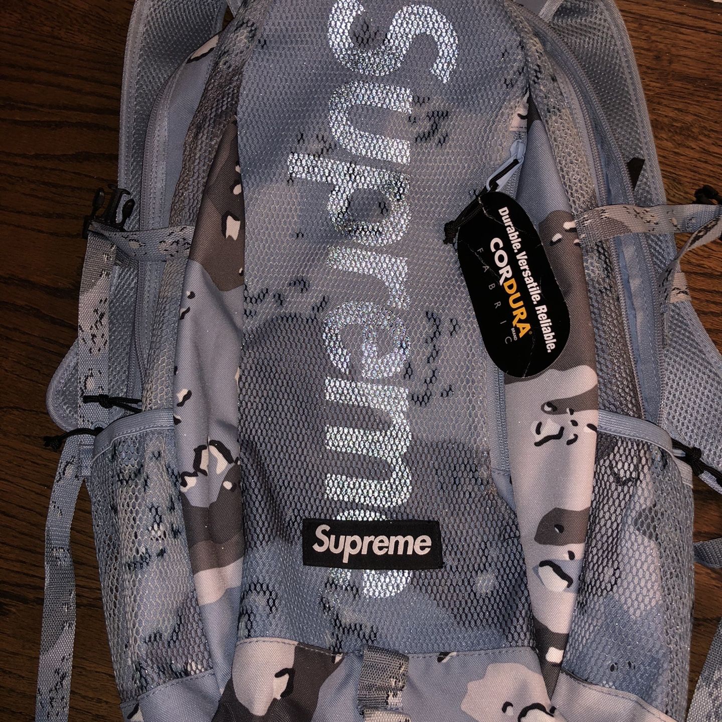 Supreme SS20 Backpack Blue Chocolate Chip Camo, Men's Fashion, Bags,  Backpacks on Carousell