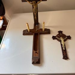 VTG 1930’s Crucifix’s For Sick Call Prayers