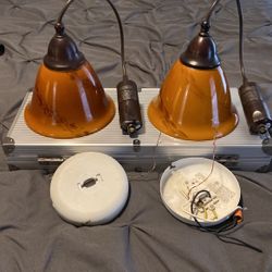 2 Pendant Lights. 