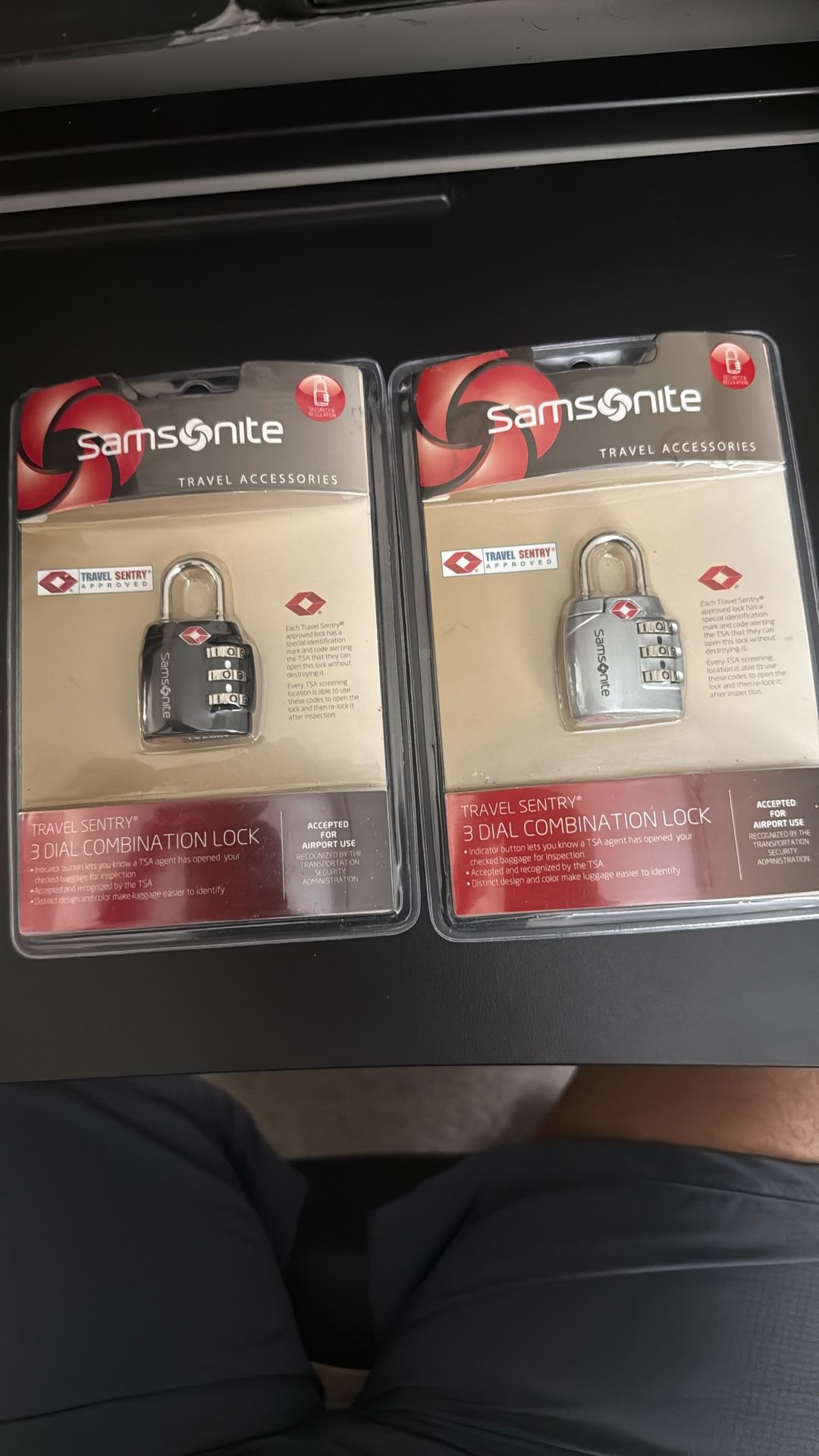 Samsonite TSA Lock 3 dial Combination Lock