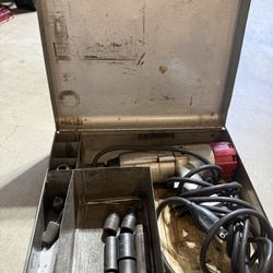 vintage Milwaukee corded Heavy Duty Right Angle Drill