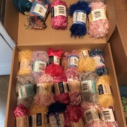 crafters square fun yarn, (read Description)