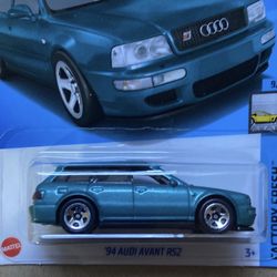 Hot Wheels '94 Audi Avant RS2, Factory Fresh 9/10 [Teal] 133/250