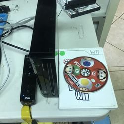 Nintendo Wii with super Mario bros