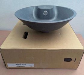 IKEA Bodviken Countertop Sink 605.063.65 Gray/Stone Effect 16 1/8" NEW IN BOX