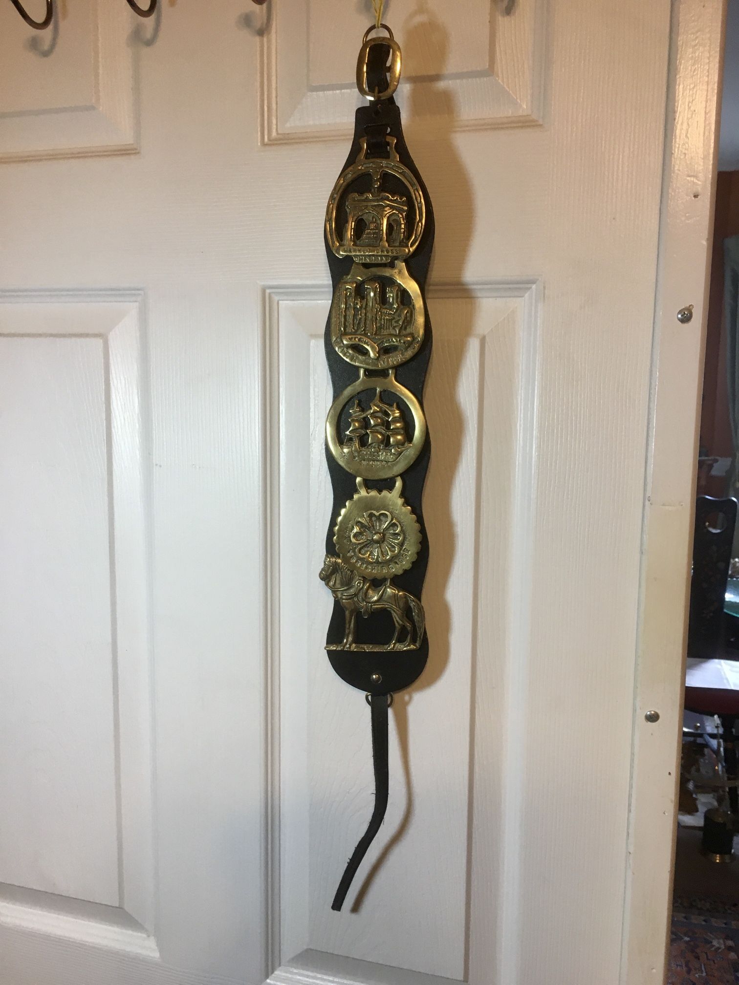 Vintage Horse Brass {B}
