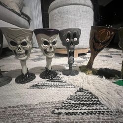 Halloween goblets Set of 2