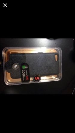 iPhone 5 rechargeable case