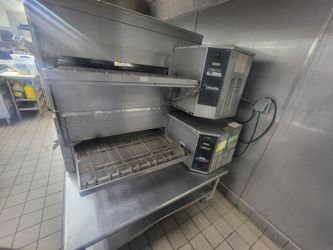 Commercial pizza machine Lincoln 1400-2G