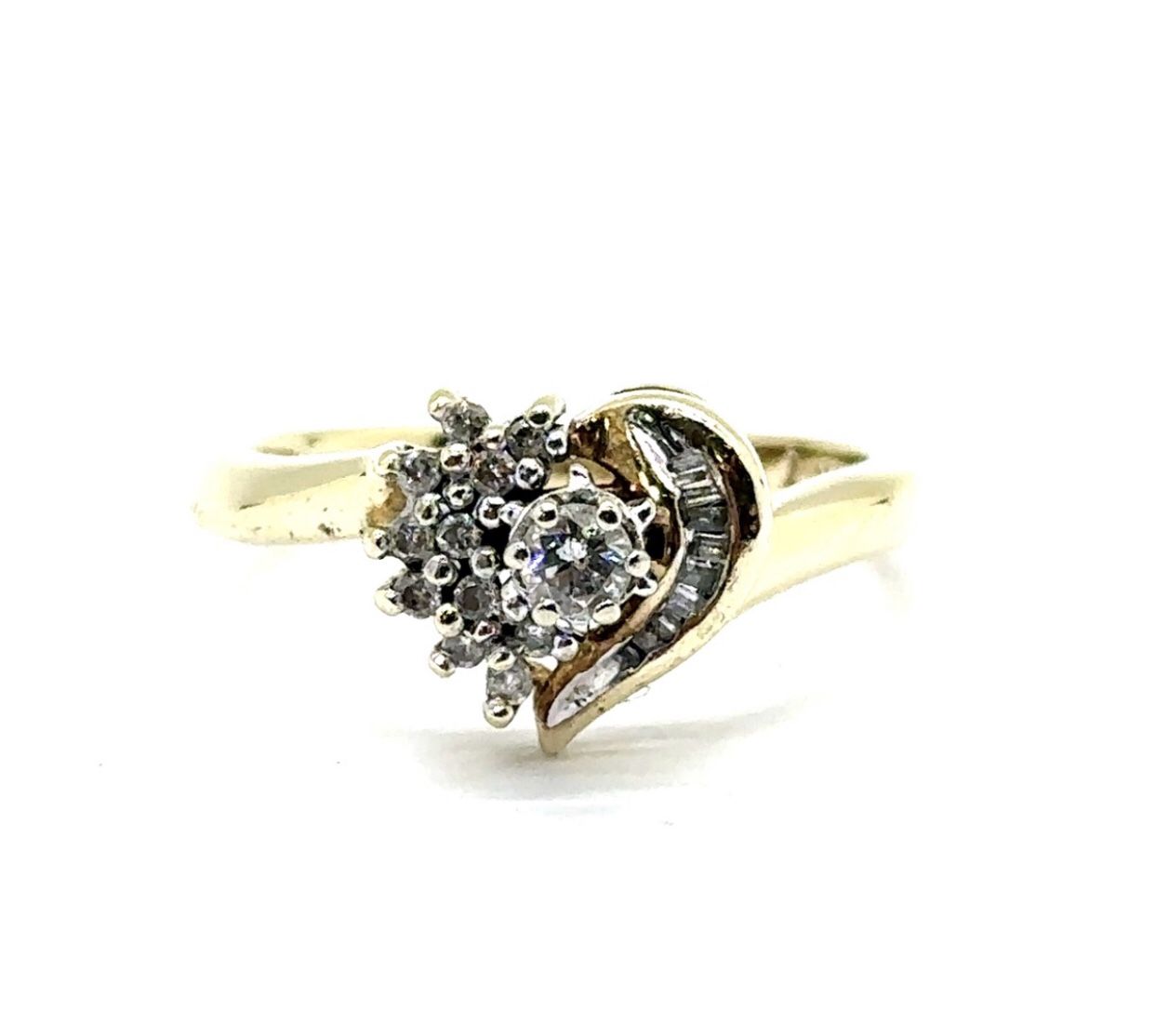 10K YG Diamond Ring .180ctw EPJ029903