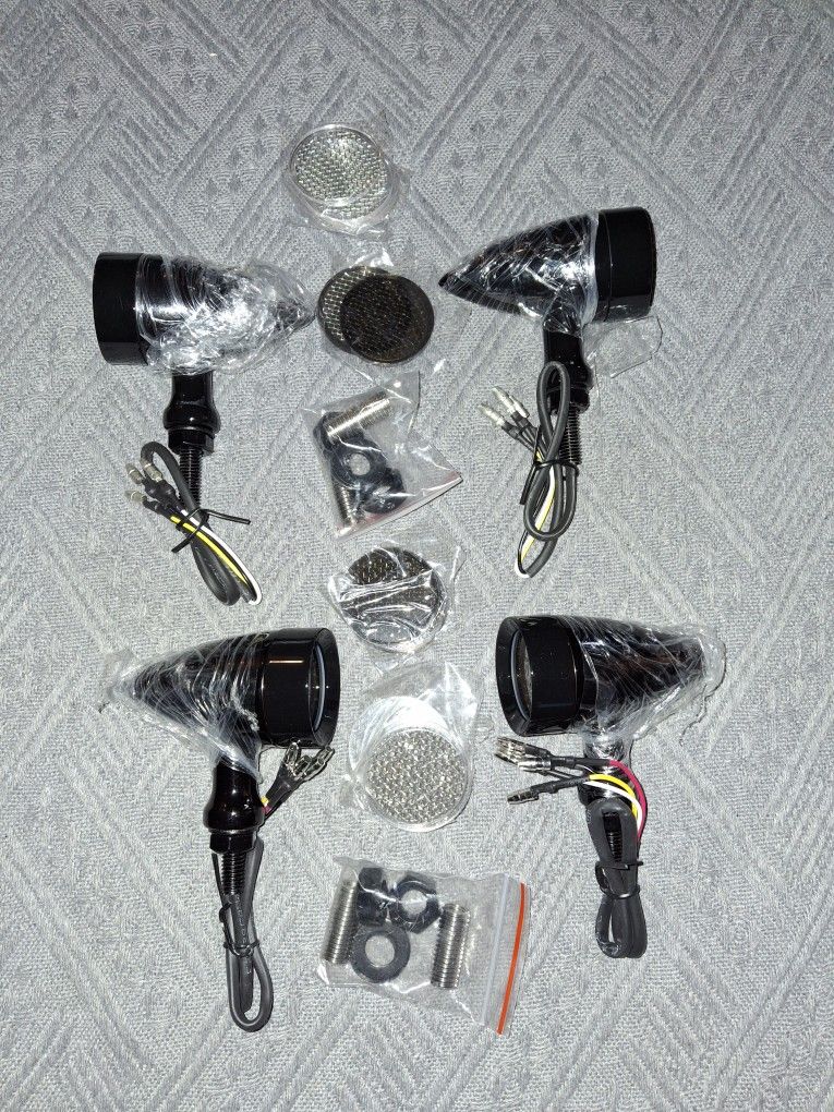 Bullet Style Turn Signals For Motorcycle