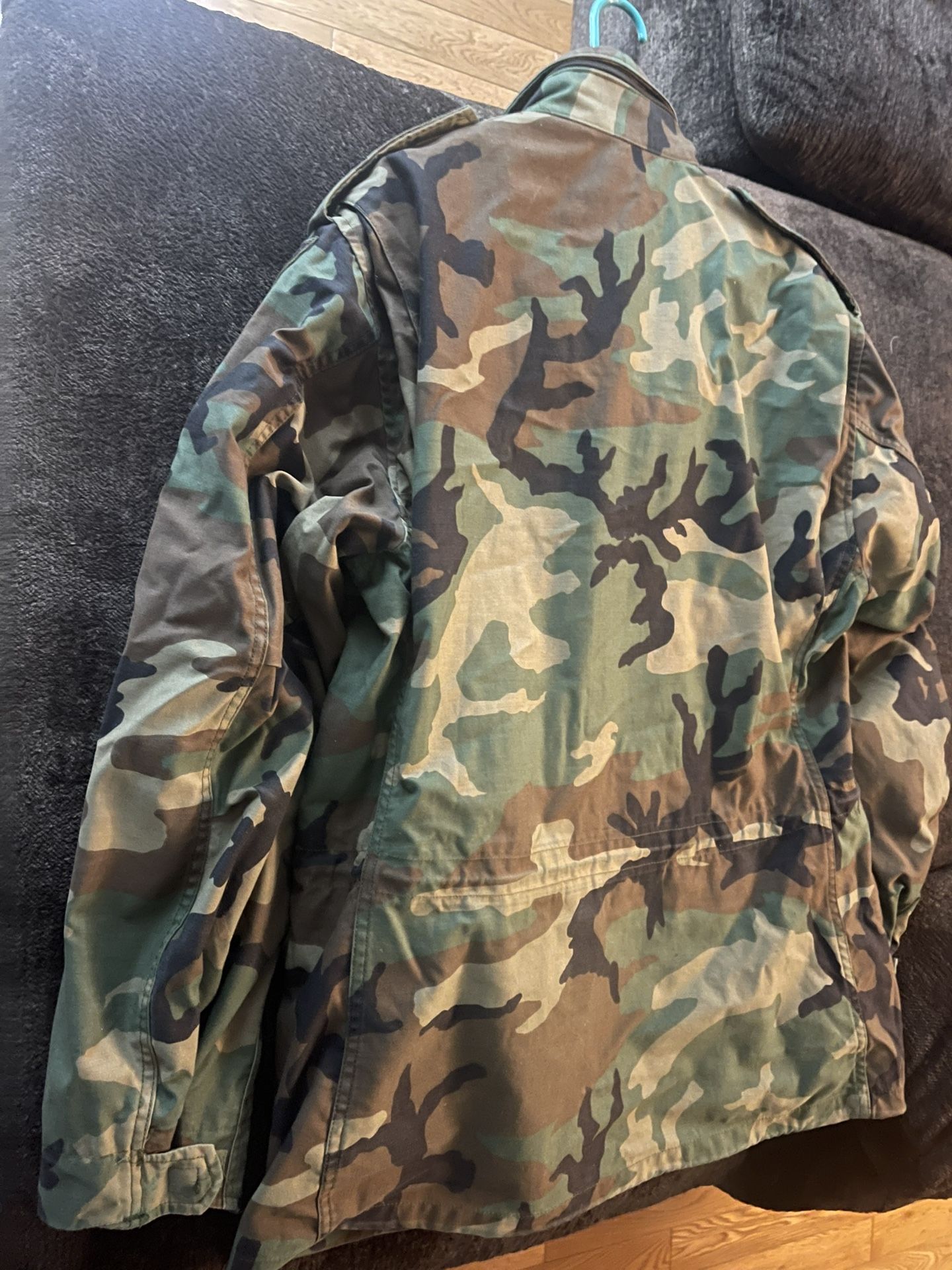 CAMO COAT SIZE LARGE