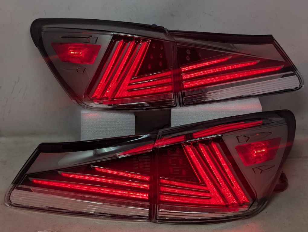 Lexus is250 LED Tail Lights (Smoke)