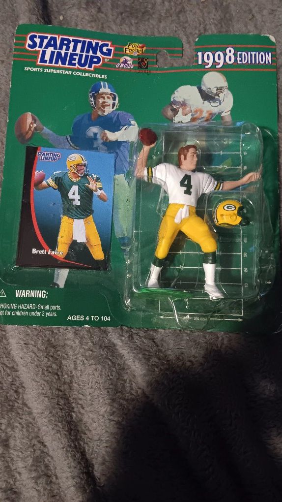Brett Farve Football Figure