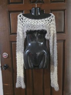 Handmade crochet bolero