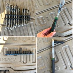Ratchet+ Keys set+ Socket set Matco