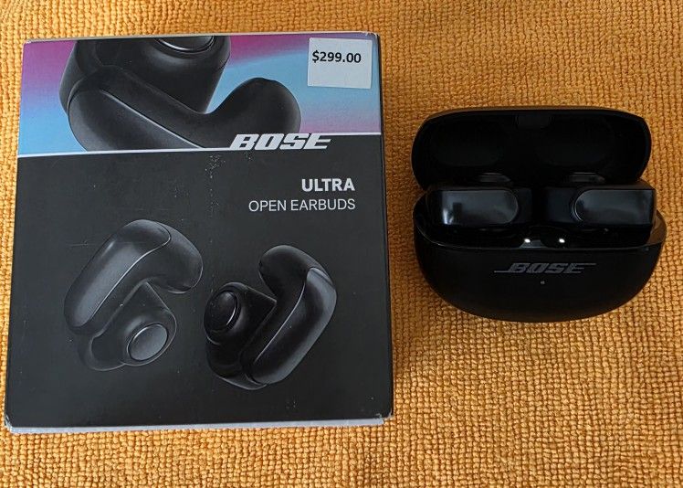 BOSE ULTRA OPEN EARBUDS BLACK