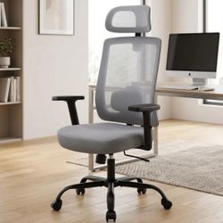 Ergonomic Office Chair, 330LBS Computer Chairs High Back with Adjustable Lumbar Support