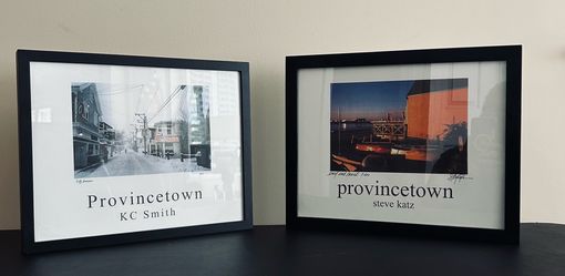 Pair of Framed Provincetown Art Prints - KC Smith & Steve Katz (14.75" x 11.75")