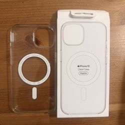 Official Apple iPhone 15 Clear Case 